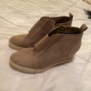 a new day tan wedges